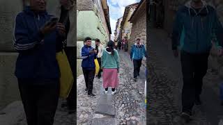 Peru Cusco the most famous street #peru #cusco #shorts #viral #inca