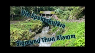 Die Atemberaubende Sigmund Thun Klamm in Kaprun