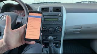 How to Connect a Smartphone to Your Car Stereo on Toyota Corolla 2011