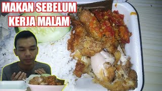 ALHAMDULILLAH MAKAN MALAM SEBELUM KERJA ANAK KOS