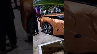 Bmw i8 down Location- Islamabad 🔞😢🔞😢#short