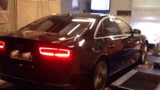 Audi A8 4.2 TDi on Maha dyno