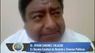 Jovian sanchez en el nuevo representante de las universidades publicas ante la JNE