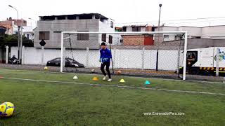 EJERCICIO DE PORTEROS DE FUTBOL LIMA SURCO