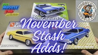 Stash Adds for November 2023