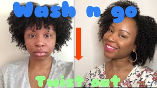 Refresh Old Wash n Go into a twist out  Using African Pride Miracle Moisture line | Naturally Jaja