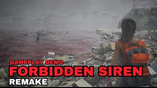 FORBIDDEN SIREN ZERO Remake Gameplay Demo | Survival Horror with Zombies