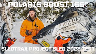 POLARIS BOOST 155" MODSLED TEST 2023