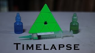 YuXin HuangLong Pyraminx Set up timelapse ! I NZ Cubing