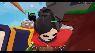 Bedwars speedrun (2v2) with AbizanRoblox.