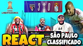 VAMOS TRICOLOR!! | REACT-REAÇÃO: SÃO PAULO 3X0 SPORTING CRISTAL