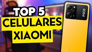 Top 5 CELULARES da XIAOMI em 2023! MELHORES Celulares da XIAOMI para COMPRAR