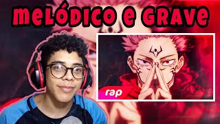 REAGINDO ao Rap do Itadori Yuji e Sukuna 7minutoz •Awgustin•