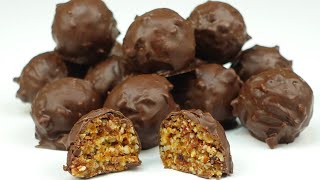 15 Minute Healthy Chocolate Truffles | No Bake!