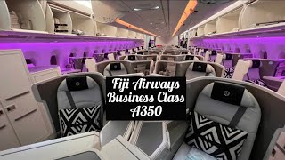 Fiji Airways Business Class on A350 - NAN to LAX