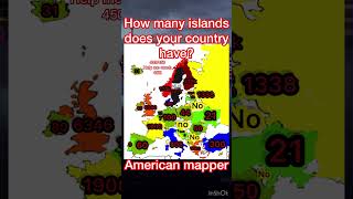 🏝️How many islands does your country have? 🏝️