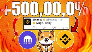 BINANCE पर LISTING 🔥BABY DOGECOIN🤑80% BURN +303X- +1000X 😱BABY DOGECOIN PRICE PREDICTION