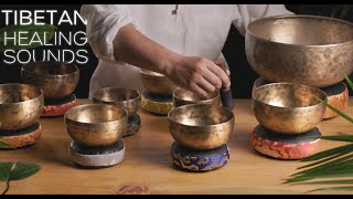 Relieve Anxiety & Stress - 130Hz | 1 hour Tibetan Singing Bowls | Frequency for Tension Release