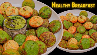 सूजी और पालक का हेल्दी नाश्ता | Healthy Breakfast Recipe | Sooji ka nasta | Appe recipe by kabita