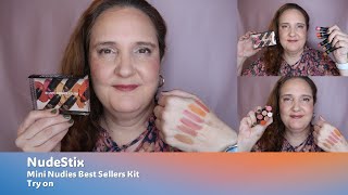 NudeStix Mini Nudies Best Sellers Kit try on