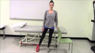 Hip Adductor Strengthening - Standing with Resistance Band