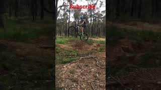 Skibz Hits The New Jump#trending #shorts #mtb #skills #jumps