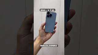 Convert your iphone x to 13 pro