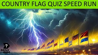 Guess the Country Flag in Under 1 Second Speed Run