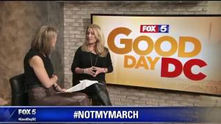 Donna Rice Hughes on FOX 5 Discussing the Women's March and President Trump