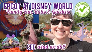 Disney World Epcot 2023   Family FUN with Flower & Garden