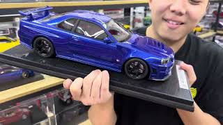 Diecast Hampir Dekat RM10,000.00 !Nissan Skyline R34 - Z Tune Scale 1:12 Worldwide Limited 50 Unit !