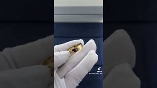 Custom Made Cartier Love Ring Large Model 18K Yellow Gold For Men And Women