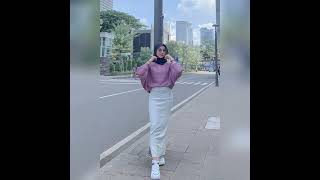 outfit atasan baju rajut! #ootd #fashion2022 #fashionterbaru #fashion