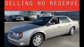 2004 CADILLAC DEVILLE BASE *NO RESERVE*