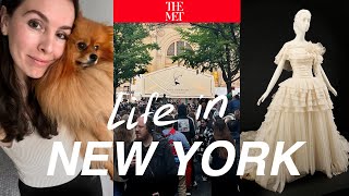 NYC vlog // The Met Gala, Karl Lagerfeld, new lamp and more