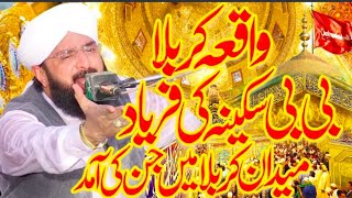 Bibi sakina Ki fariyad Waqia E Karbala full emotional bayan Hafiz Imran aasi new heart touching 2024