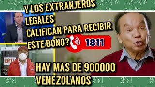 Periodista pregunta a Ministro de Trabajo si los extranjeros legales pueden cobrar este bono