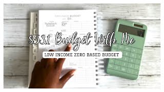 $531 LOW INCOME DETAILED BUDGET WITH ME| SEPTEMBER PAY #3| ZERO BASED BUDGET| TAYLORBUDGETS