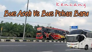 Bus Aceh VS Bus Pekan Baru