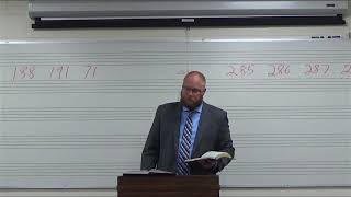 8/09/2023 - Doctrine Class -  Justification by Faith Alone