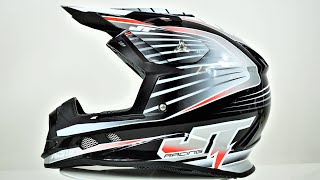 Kask JT RACING als 1 0 black grey red