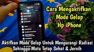 Cara Mengaktifkan Mode Gelap di iPhone 13