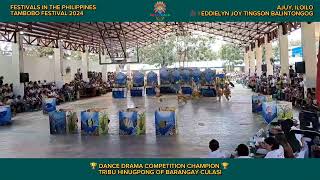 TRIBU HINUGPONG OF BARANGAY CULASI | TAMBOBO FESTIVAL 2024 DANCE DRAMA COMPETITION CHAMPION