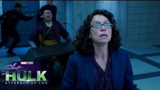 She-hulk first meeting with Abomination | she-hulk attorney at law | Disney+