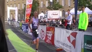 Finishbeelden Memorial Benny Vansteelant - BK 1/4 duatlon 2016