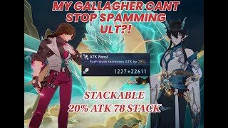 FUNNY HSR MOMENT - IMMORTAL GALLAGHER - STELLAR SHIMMER HONKAI STAR