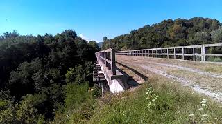 Viaduct Racovita , linia 219 Ramnicu Valcea - Valcele