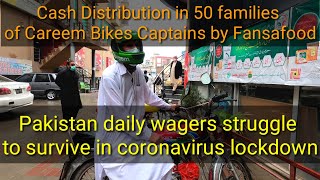 Pakistan Daily wagers struggle to Survive in Crona virus Lockdown - Cash Distribution in families