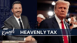 "Kimmel Roasts Trump’s ‘Heavenly Tax Deduction’ and Prayer Tour!"