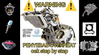 PENYEBAB MX KING OVERHEAT #yamahavixion #yamahar15